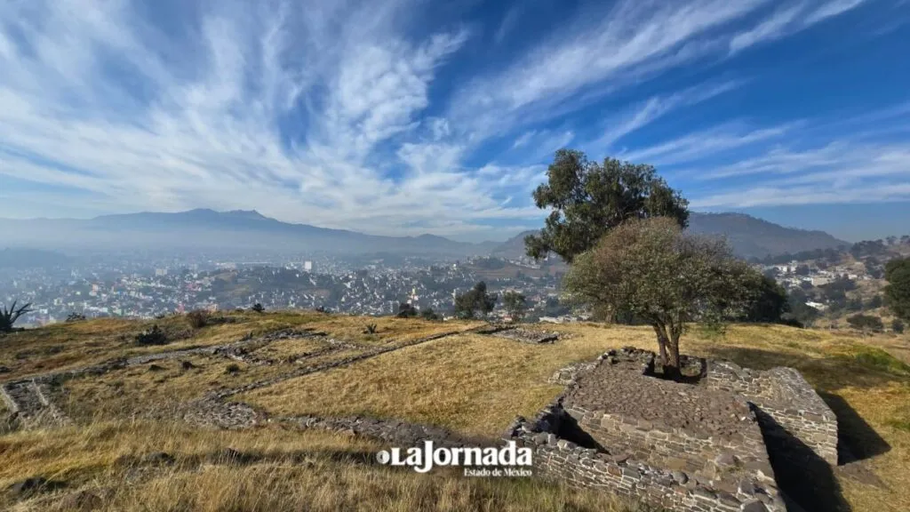 Templo del Dios Tolo, zona arqueológica de Toluca