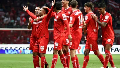 Foto de jugadores del Toluca, que ya conocen su grupo de la Leagues Cup.