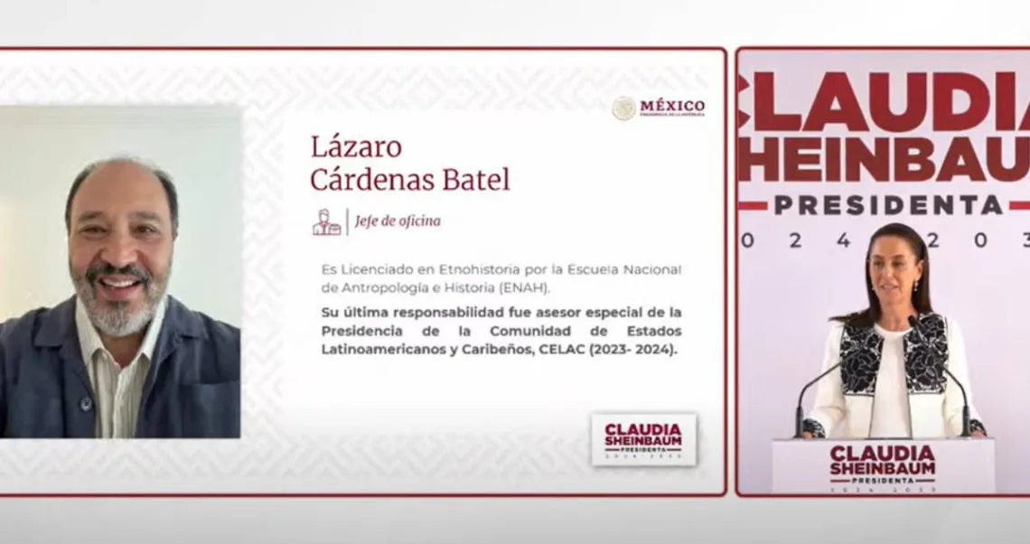 Quién es Lázaro Cárdenas Batel, próximo Jefe de Oficina de Presidencia