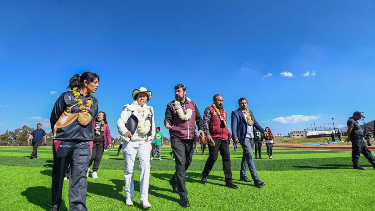 Edomex rehabilita Unidad Deportiva en El Oro con inversión de 18.8 mdp