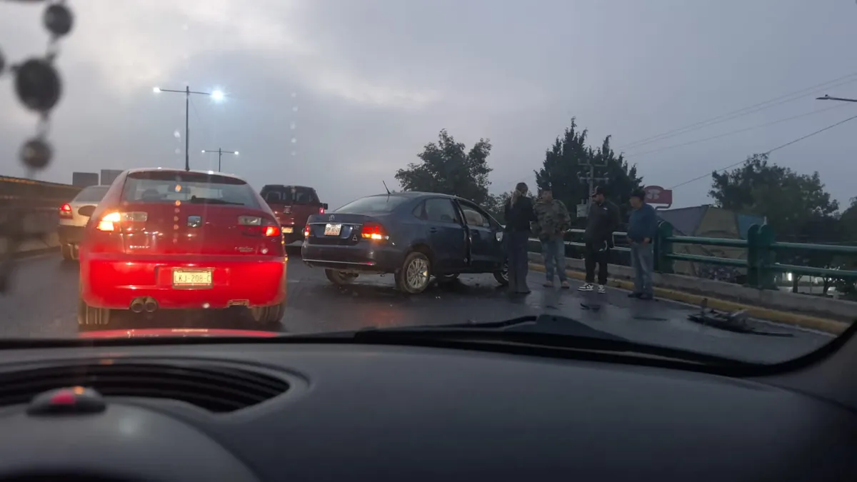 Accidente en Paseo Tollocan genera tráfico rumbo a CDMX