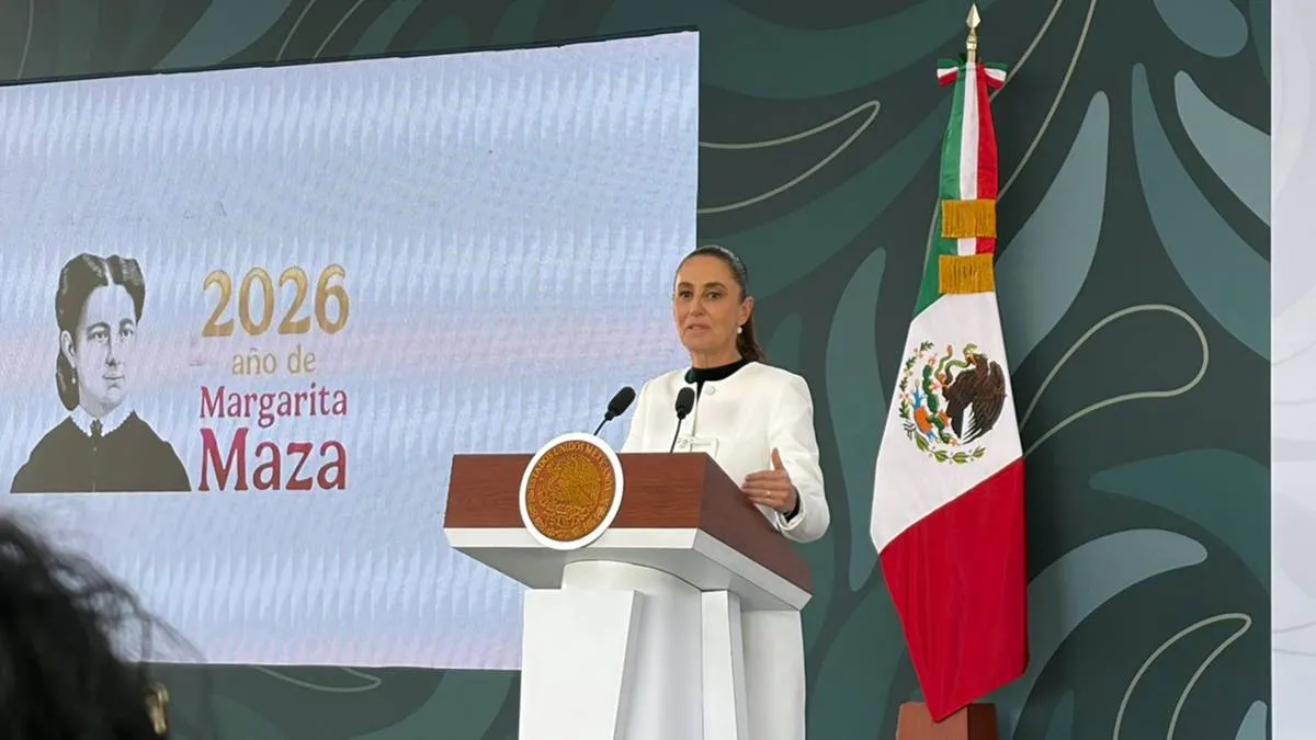 Desde Ecatepec, Sheinbaum destaca histórica baja delictiva en el Edomex al cierre de 2025