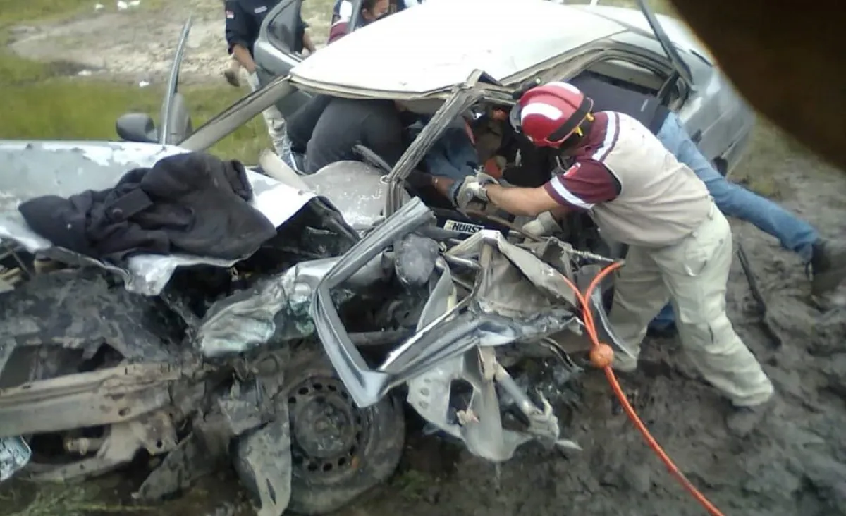 El accidente se registró a la altura del kilómetro 3