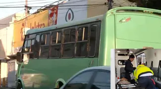 Unidad de transporte público atropella a un hombre en la Agrícola Oriental 