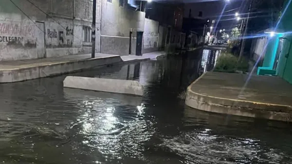 Encharcamientos en Chalco preocupa a vecinos