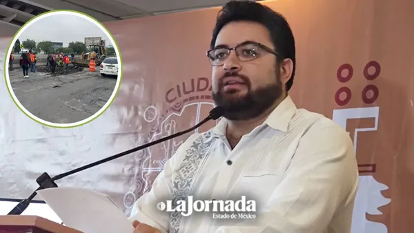 Naucalpan inicia rehabilitación del Periférico Norte con concreto hidráulico