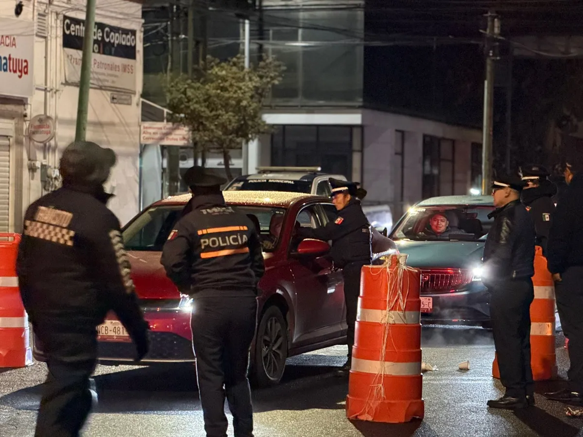 Detenidos 22 conductores alcoholizados en operativos viales de Toluca