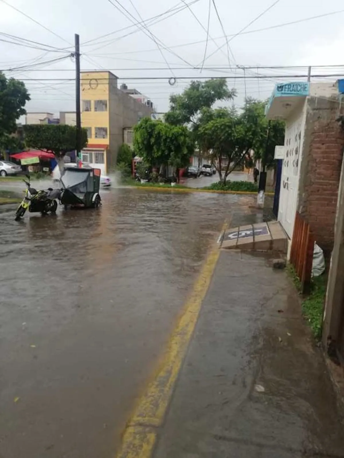 Reclaman a gobierno de Chicoloapan por afectación a causa de las lluvias