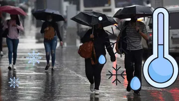 Un nuevo frente frío dejará temperaturas gélidas y lluvias entre el viernes y domingo.