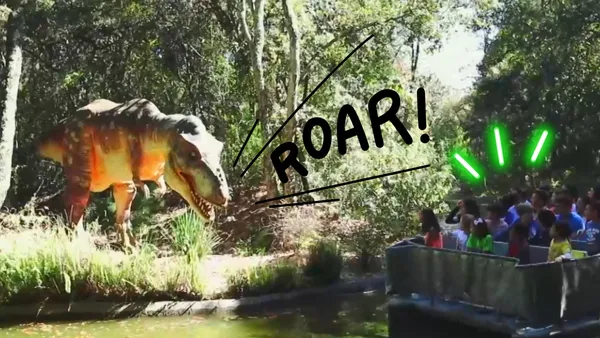 Río Jurásico en Bioparque Estrella, una aventura entre dinosaurios en el Edomex.