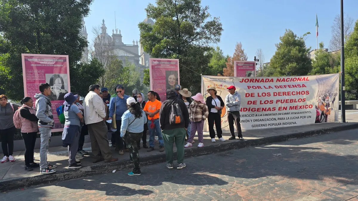 Vecinos de San Francisco Tlalcilalcalpan exigen agua potable para sus comunidades