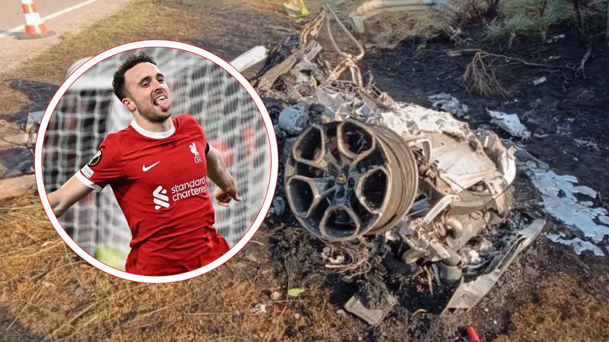 [FOTOS] Revelan imágenes de como terminó el auto de Diogo Jota tras el accidente
