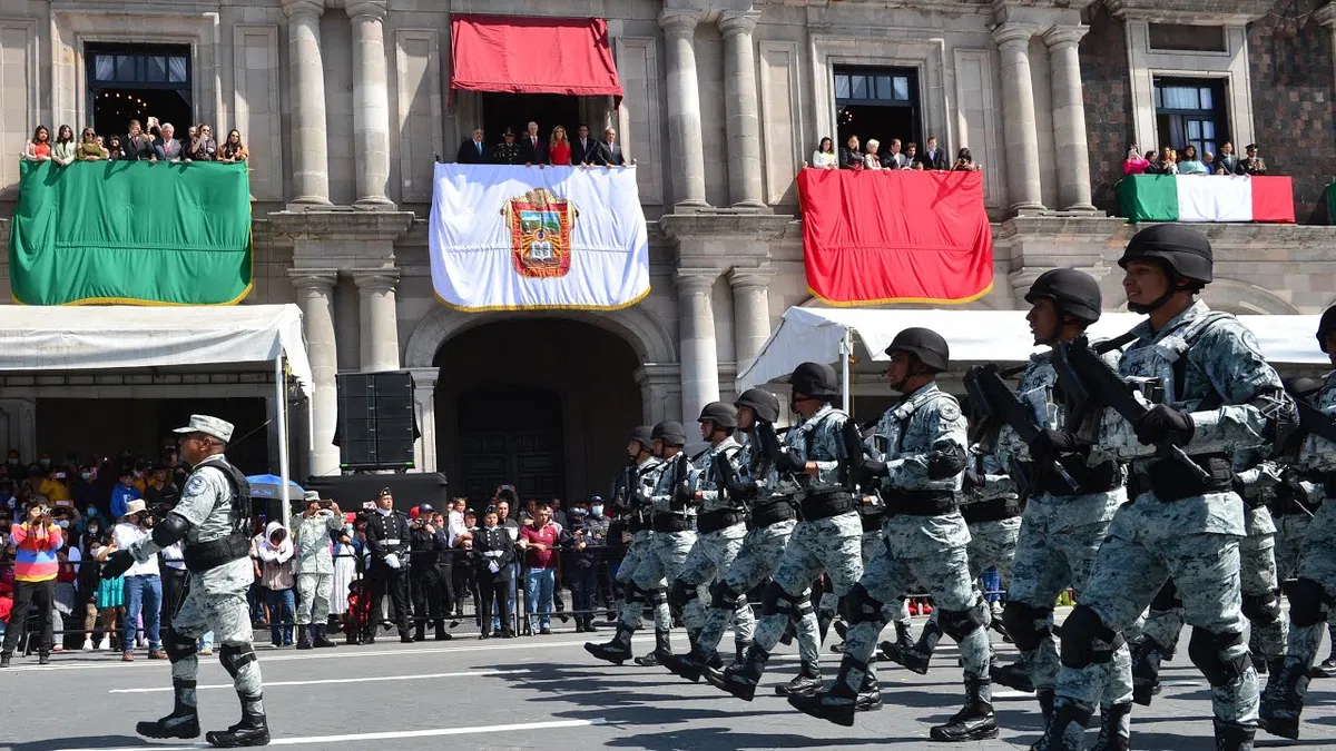 Todo listo para el desfile Cívico-Militar en Toluca