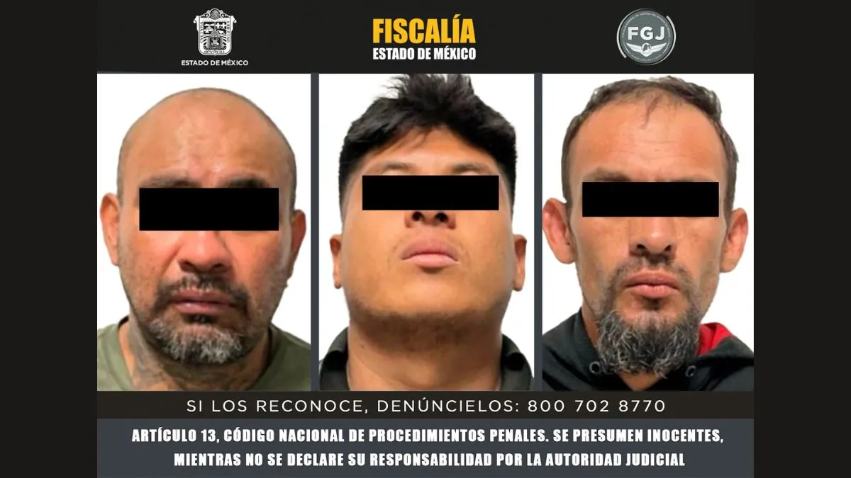 FGJEM vincula a proceso a tres hombres por posible intervención de secuestro exprés en la México-Pachuca