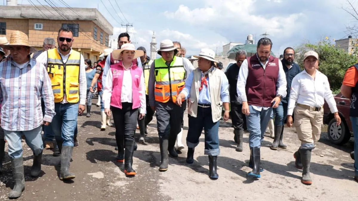 Inundaciones en San Pedro Tultepec han bajado 70 cm: alcalde