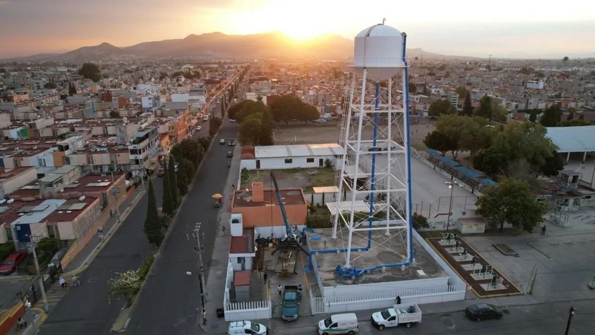 Tecámac: Proyectan obras que garanticen agua alrededor del AIFA