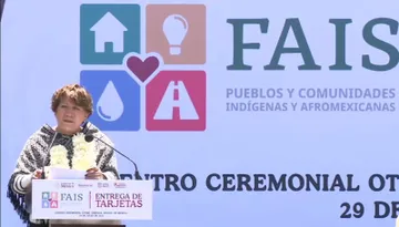 Otorga Delfina Gómez tarjetas FAISPIAM a pueblos originarios para ejecutar más de 600 obras