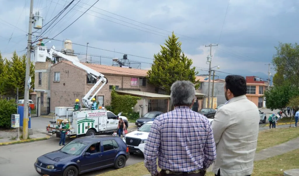 Inicia Adolfo Solis el rescate urbano de Geovillas-El Nevado en Almoloya de Juárez