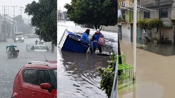 Los Reyes La Paz bajo el agua tras presencia de lluvia, ¿el operativo fue insuficiente?