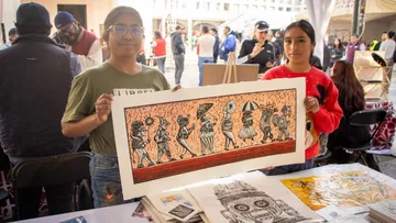 Visibilizan problemáticas sociales a través de artes gráficas
