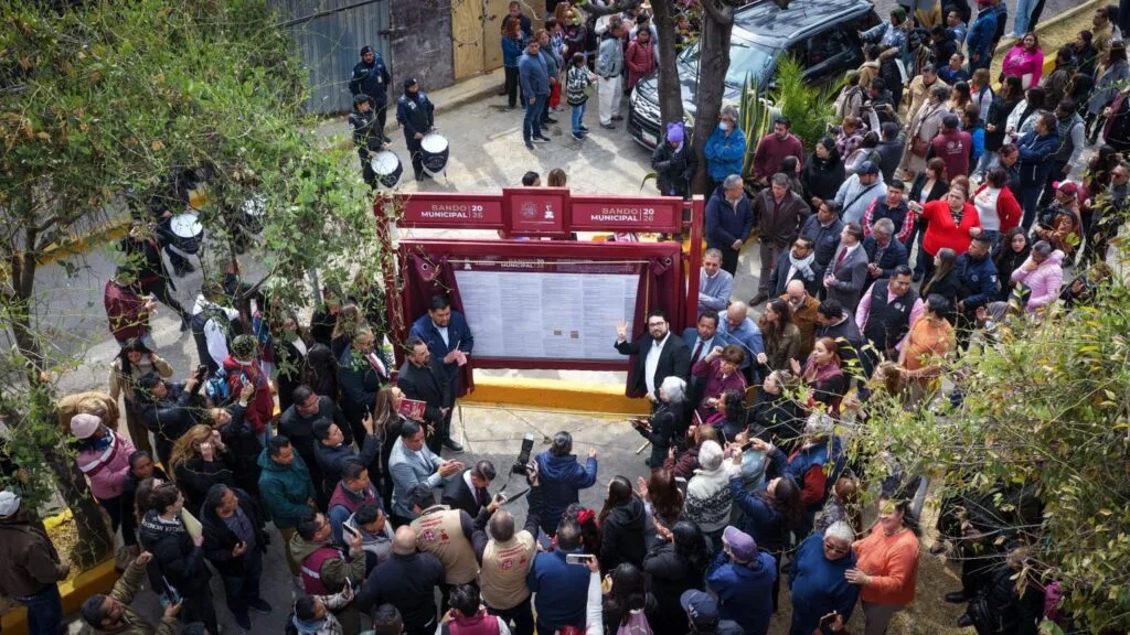 Promulga Naucalpan el Bando Municipal 2026, enfatiza alcalde Isaac Montoya carácter humanista