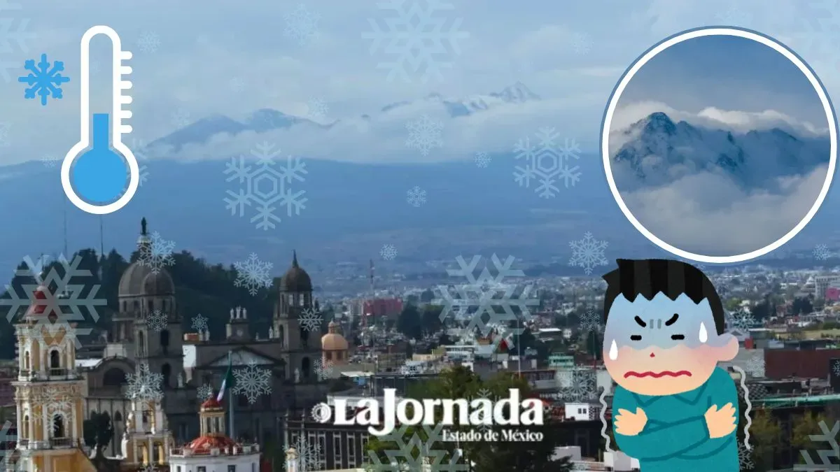 Frente Frío 22 traerá lluvias y temperaturas de hasta 1 grado en Edomex y CDMX