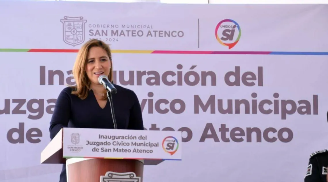 San Mateo Atenco: Se suma a proyecto estatal de juzgado cívico