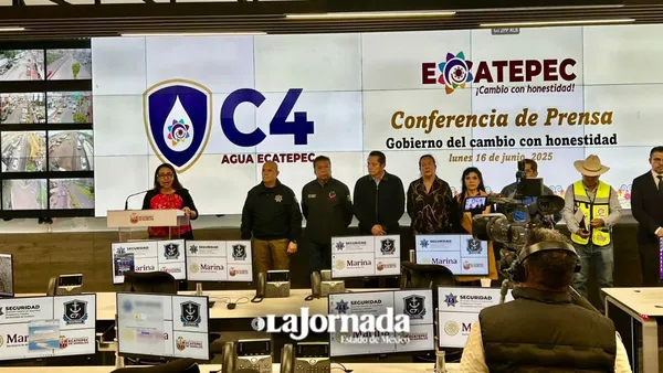 Ecatepec tiene el primer C4 del Agua para atender emergencias hidráulicas