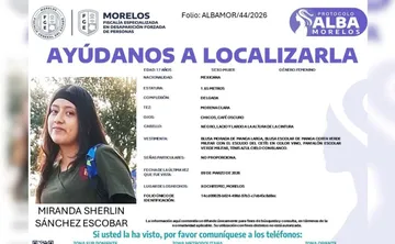 Desaparece alumna de 17 años del CETis 43; autoridades activan Protocolo Alba.