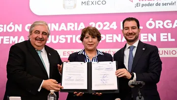 Delfina Gómez analiza amnistía en delitos de alto impacto