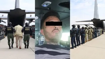Presos del Altiplano y otros penales federales fueron enviados a EU por delitos de alto impacto.