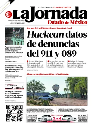 La Jornada Edomex | 22 de abril de 2026