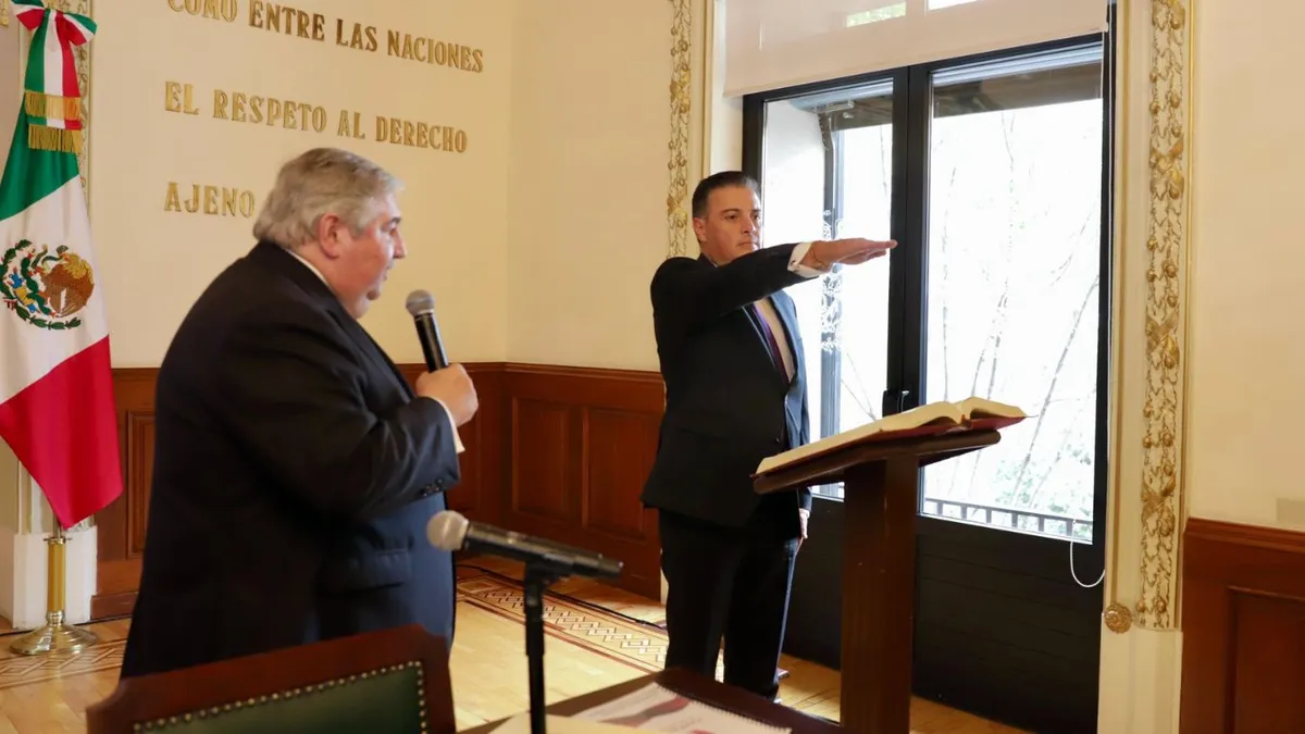 Fernando Díaz es nombrado como presidente interino del Poder Judicial