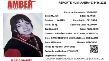 Alerta Amber: Se busca a María Vianey Hernández Pacheco, desapareció en Ecatepec