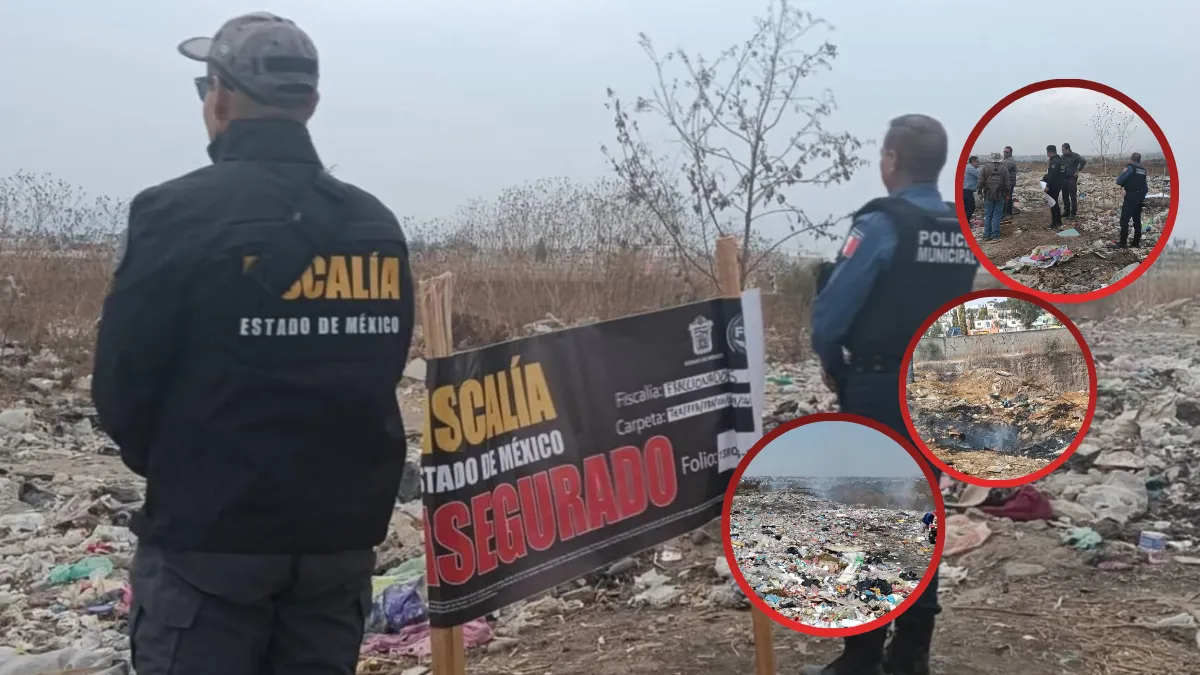 Tiraderos clandestinos son asegurados en Chalco