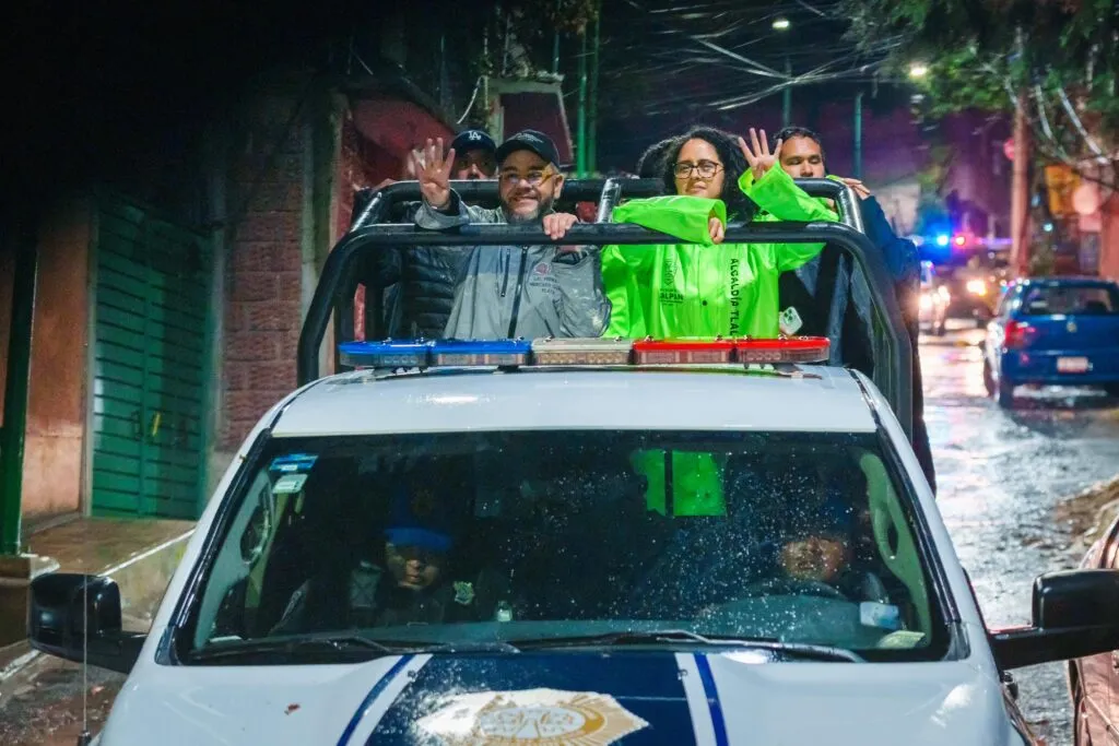 “Sin fronteras para la seguridad”: Tlalpan Y Magdalena Contreras refuerzan operativo conjunto con recorridos nocturnos en colonias limítrofes