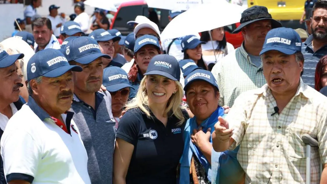 Huixquilucan: Se suman 150 priístas a la candidatura de Romina Contreras