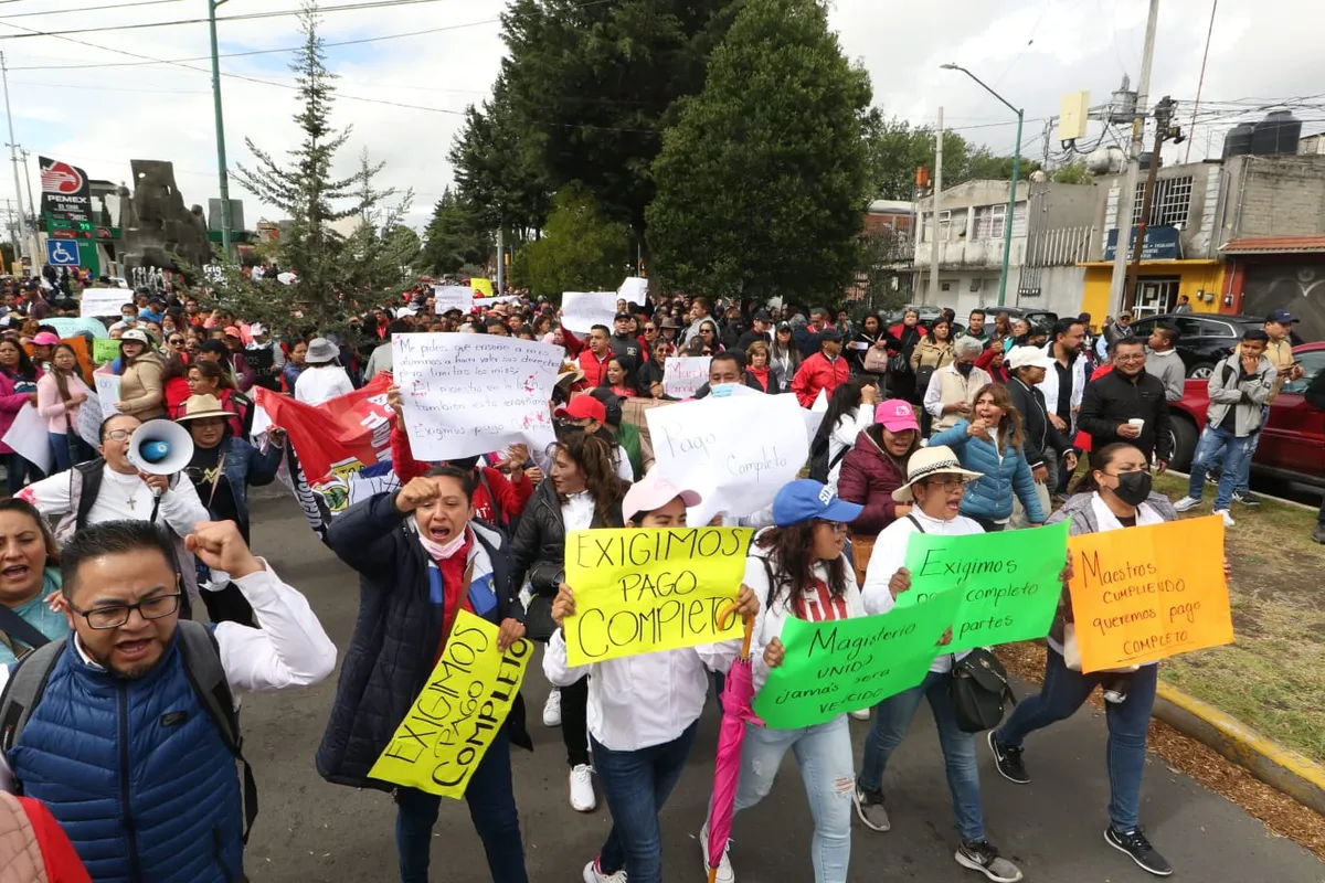 Regresa el magisterio a las calles, exigen soluciones inmediatas