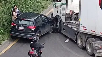 Accidente en la México–Querétaro provoca tránsito en Cuautitlán Izcalli