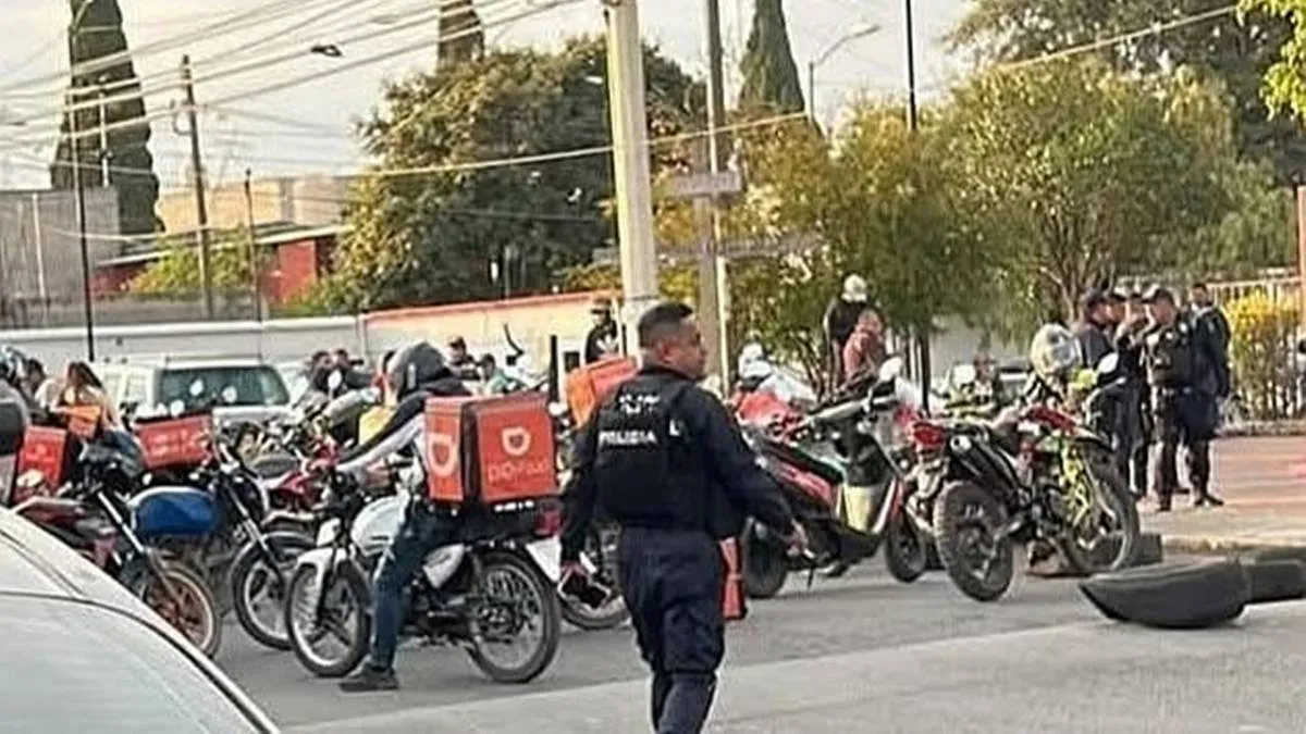 Repartidores de plataforma denuncian aumento de asaltos en Chimalhuacán
