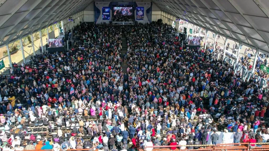 Fernando Flores realiza primer Informe de Gobierno en Metepec