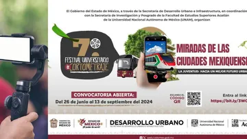 ¿Te gusta producir cortometrajes? Abre  convocatoria del Festival Universitario “Miradas de las Ciudades Mexiquenses”