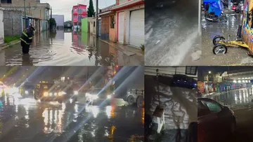 Lluvias dejan estragos en Toluca y Edomex; autoridades movilizan brigadas