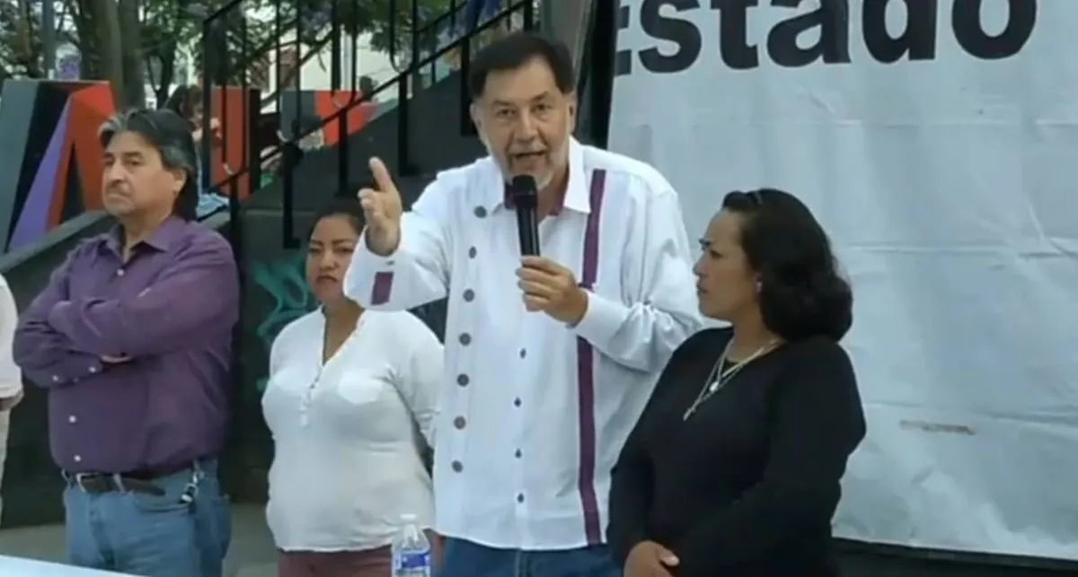 Fernández Noroña denuncia derroche de recursos en campañas de Morena
