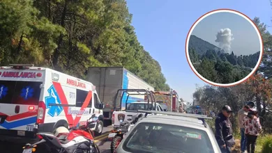 Explosión de polvorín provoca cierre en la Naucalpan–Toluca