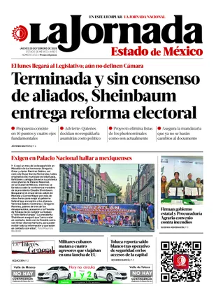 La Jornada Edomex | 26 de febrero de 2026
