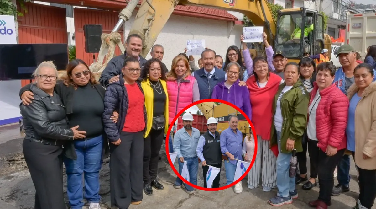 Pedro Rodríguez cumple su palabra con obras para Atizapán