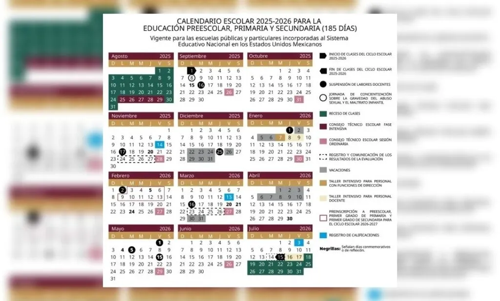 Vacaciones de verano 2026: SEP confirma la fecha exacta de salida de clases y regreso a las aulas