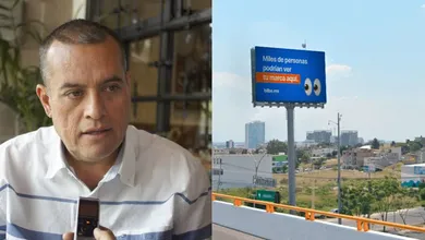 Retiran espectaculares en la México-Querétaro por irregularidades y riesgo para la ciudadanía