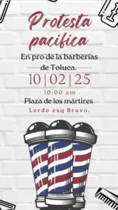 Barberos de Toluca piden no ser criminalizados